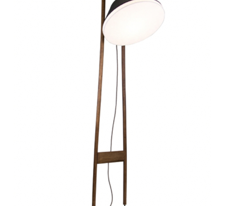 Lampadaire natacha kopec et gary berche lampadaire floor light  kngb kngb floor noyer massif  design signed nedgis 78172 product