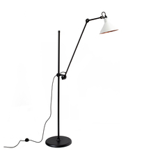 Lampe gras n 215 bernard albin gras lampadaire floor light  dcw n 215 bl wh cop conic  design signed nedgis 105816 thumb