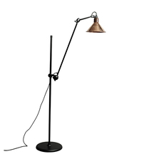 Lampe gras n 215 bernard albin gras lampadaire floor light  dcw n 215 bl cop raw conic  design signed nedgis 105805 thumb