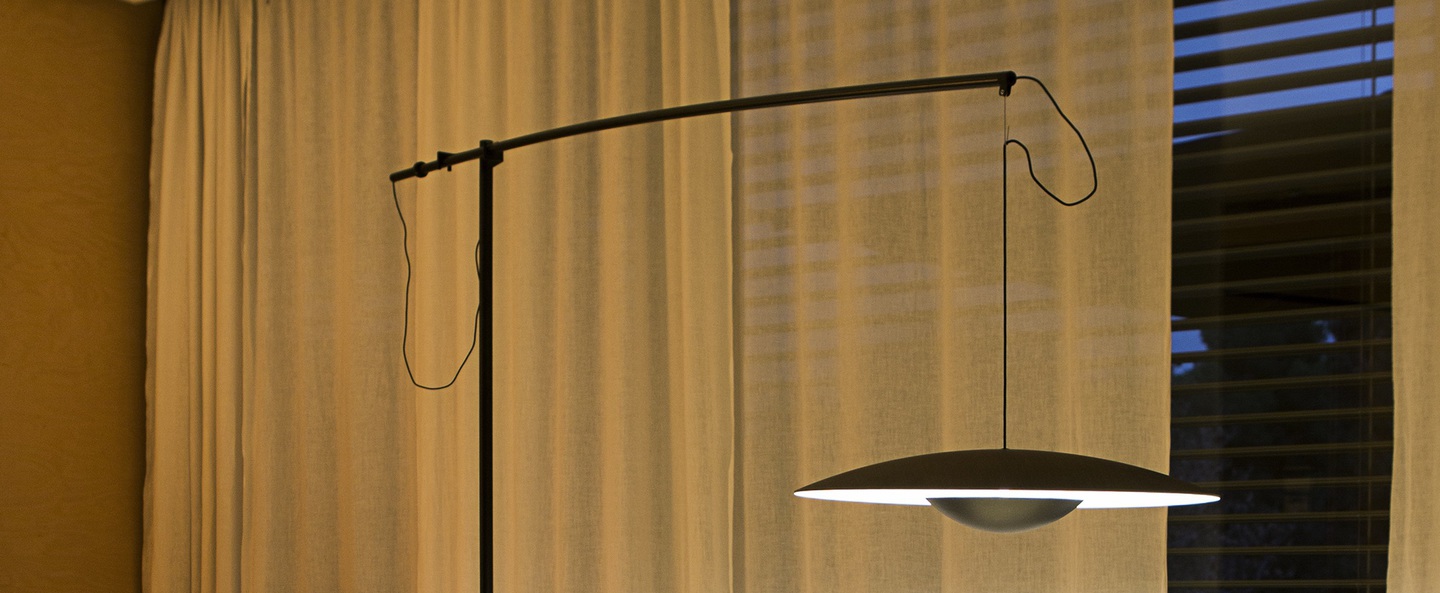 banner-image Lampadaire led ginger xxl 60 wenge h202cm marset normal