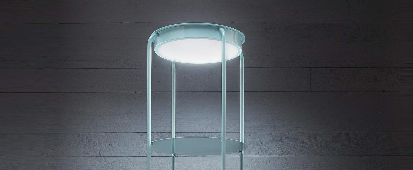 banner-image Lampadaire level bleu h178cm led zava normal