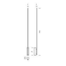 Linescapes vincenzo de cotiis lampadaire floor light  nemo lighting lin lwd 21  design signed 159138 thumb