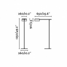 Loop estudi ribaudi lampadaire floor light  faro 29569  design signed 130667 thumb