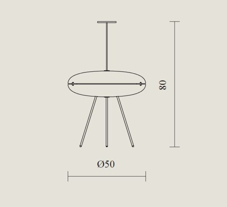 Luna gio ponti lampadaire floor light  tato italia tlu400 1365  design signed nedgis 62988 product