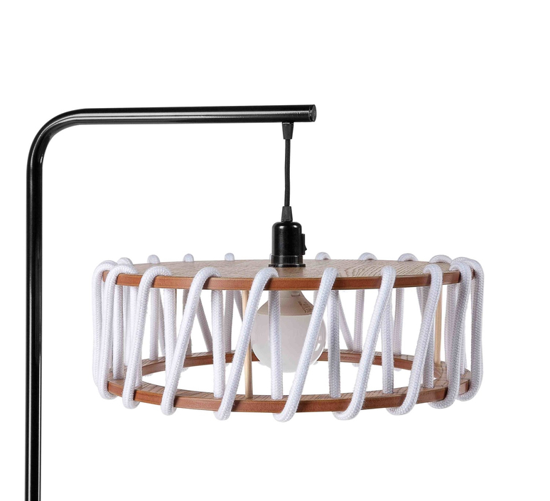 Macaron l blanc et noir silvia cenal lampadaire floor light  emko bmcf45white  design signed nedgis 71961 product