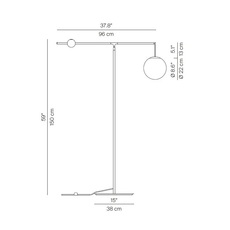 Malamata studio shulab lampadaire floor light  luceplan 1b010t220001 1b010 300001 1b010 100002  design signed nedgis 152191 thumb