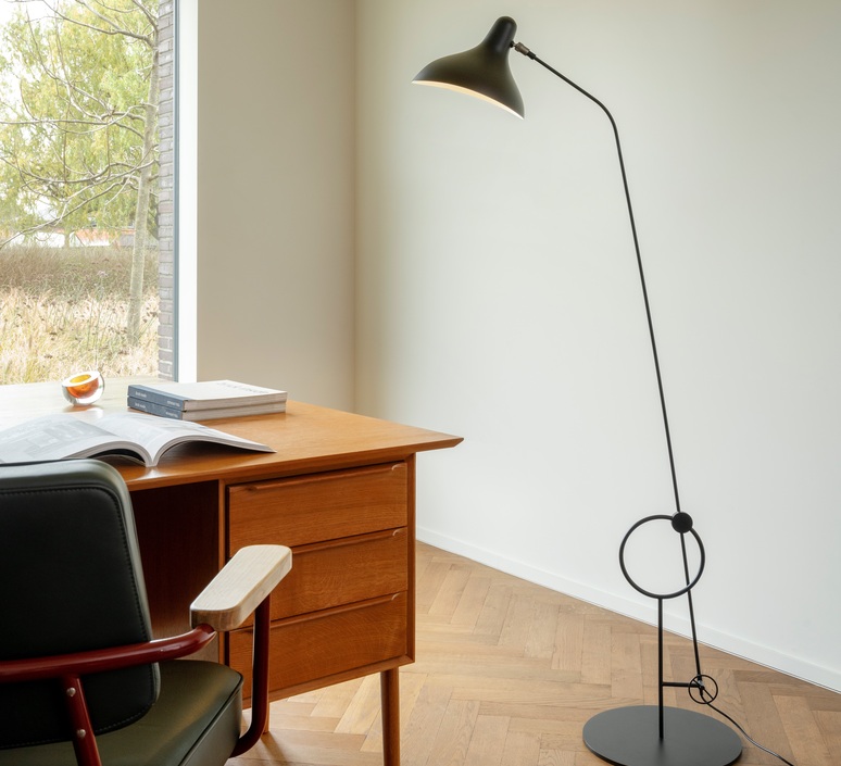 Mantis bs8 l bernard schottlander lampadaire floor light  dcw bs8 l  design signed nedgis 154386 product