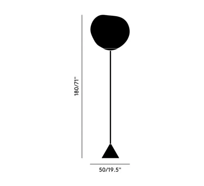 Melt cone slim quel designer tom dixon lampadaire  tom dixon mes01sm feu02m2  design signed nedgis 188867 product