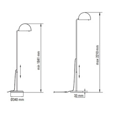 Mezzaluna  lampadaire  dcw editions paris mezzaluna f wh wh ma  design signed nedgis 205707 thumb