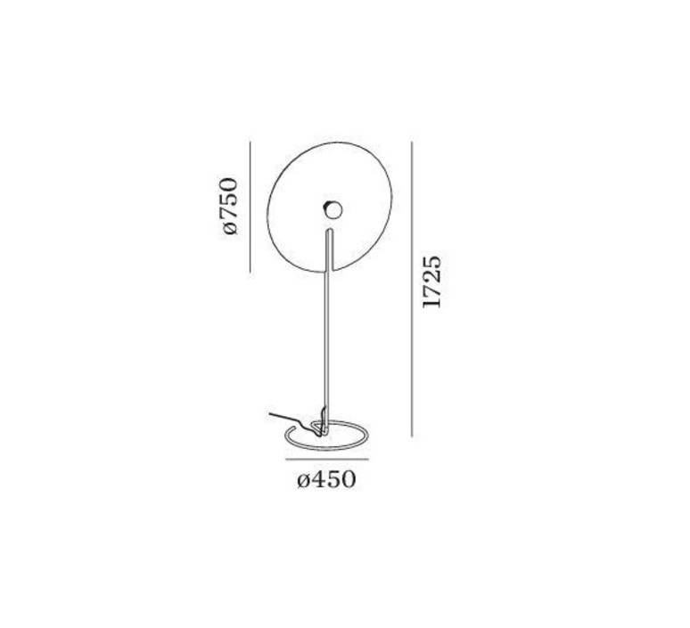 Mirro floor 3 0  lampadaire floor light  wever et ducre 6312e8nb0  design signed nedgis 67403 product