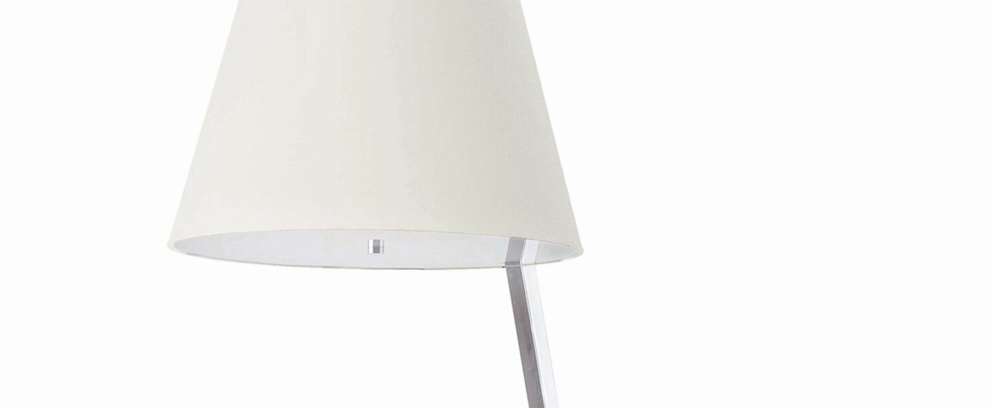 Lampadaire moma 2 blanc o45cm h160cm faro normal