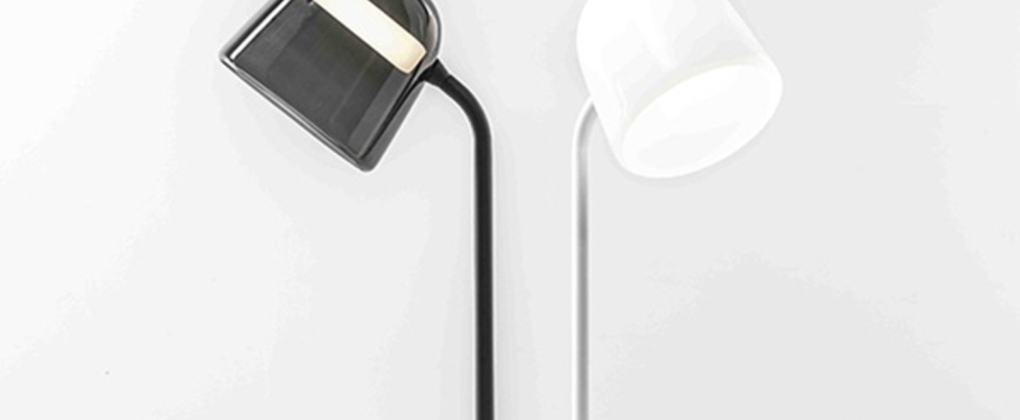 Lampadaire mona medium noir noir led o39cm h143cm brokis normal