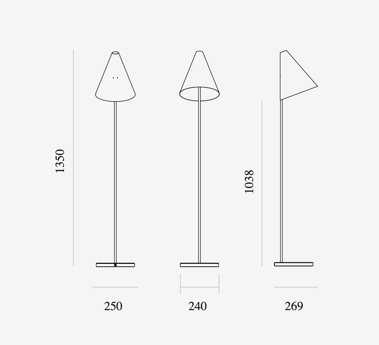 Mosaik bent karbly lampadaire floor light  lyfa 104025003  design signed nedgis 131015 product