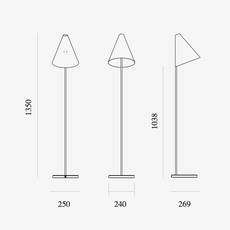 Mosaik bent karbly lampadaire floor light  lyfa 104025003  design signed nedgis 131015 thumb