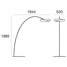 Mr magoo quel designer mirco crosatto lampadaire  stilnovo 8009  design signed nedgis 193333 thumb