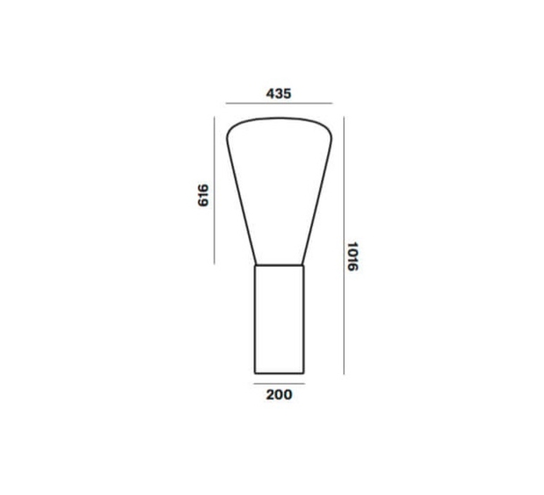 Muffins dan yeffet lampadaire floor light  brokis pc853cgc516ccs592  design signed 33323 product