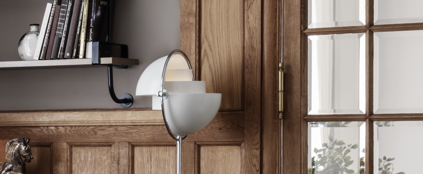banner-image Lampadaire multi lite blanc chrome o36cm h148cm gubi normal