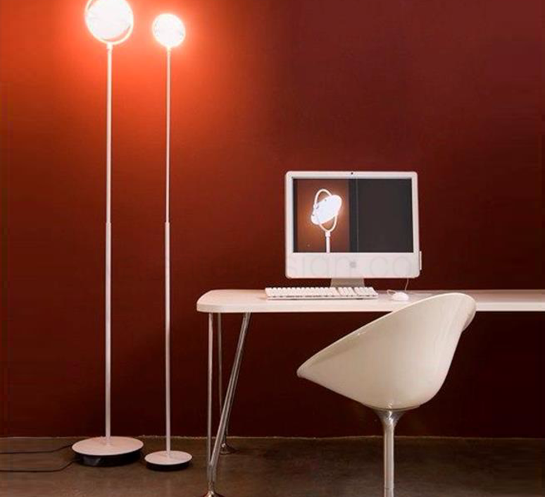 Floor Light Nobi White H190cm Fontana Arte Nedgis Lighting