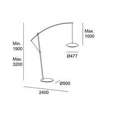 Noway big quel designer francesc vilaro lampadaire  leds c4 25 8394 05 05  design signed nedgis 181621 thumb