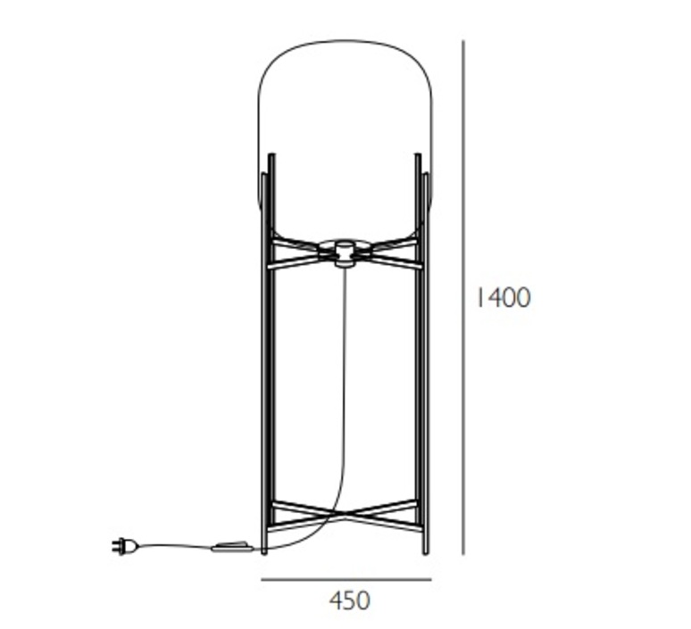 Oda big sebastian herkner pulpo 3050 gs luminaire lighting design signed 204493 product