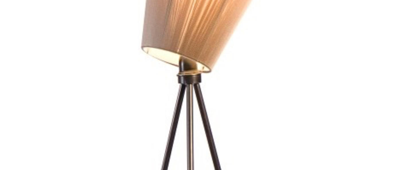 Lampadaire olso wood beige noir h165cm northern lighting normal