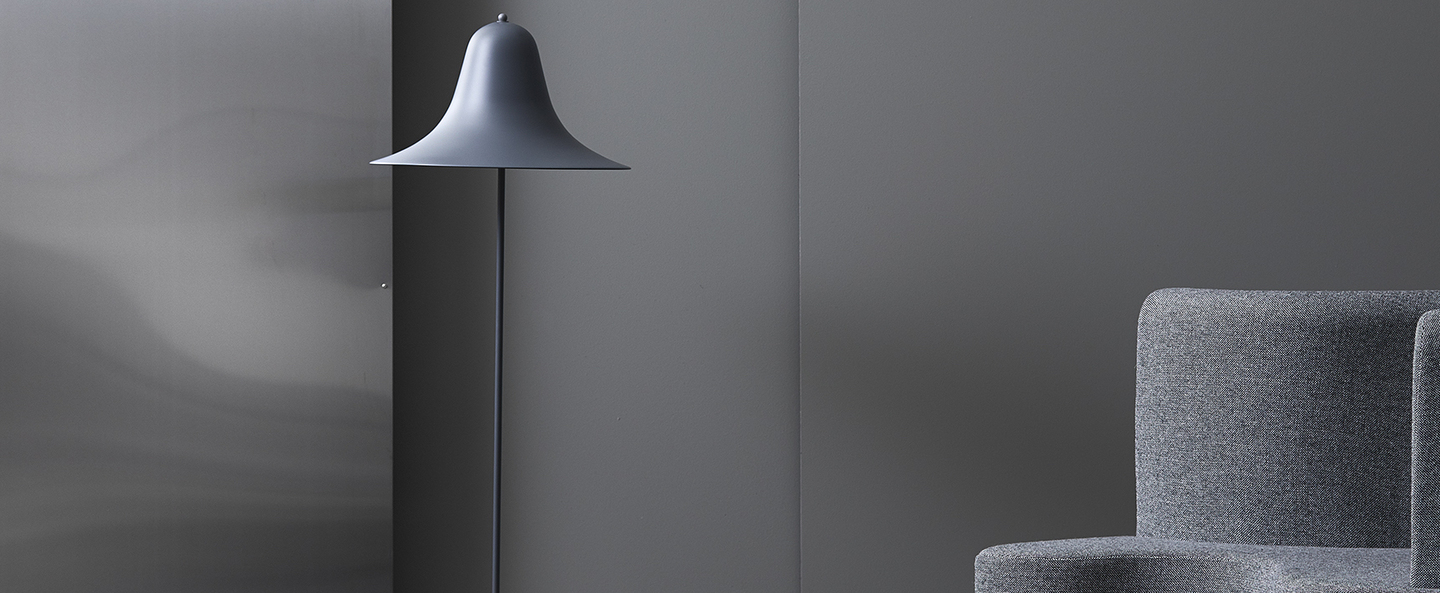 banner-image Lampadaire pantop gris o45cm h132 5cm verpan normal