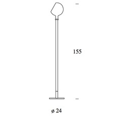 Parola gae aulenti fontanaarte m2659 v2689am luminaire lighting design signed 20058 thumb