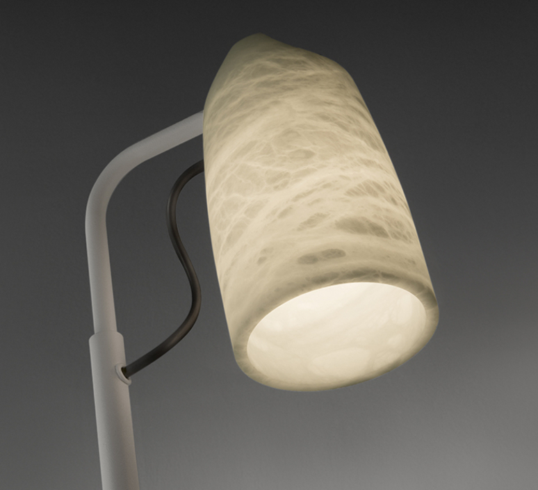 Paros alabaster josep novell ernest perera lampadaire floor light  alma light 327 011  design signed nedgis 115473 product