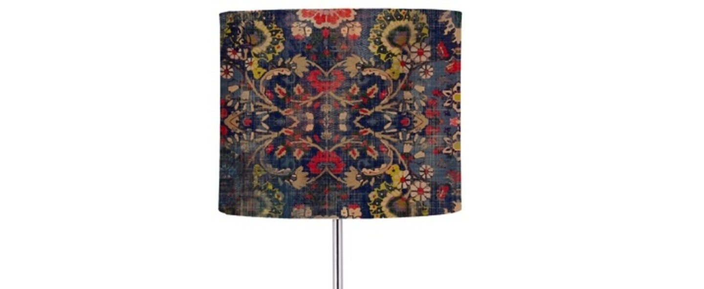 Lampadaire persia bleu o42cm h164cm ebb and flow normal