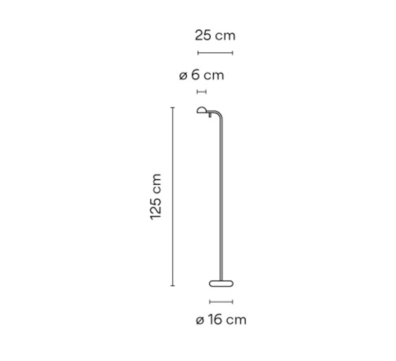 Pin 1660 ichiro iwasaki 076a155e ec71 4530 8953 c526400aaa5f lampadaire floor light  vibia 166004 10  design signed nedgis 112575 product