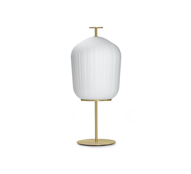 Plissee sebastian herkner lampadaire floor light  classicon plissee brass  design signed nedgis 90975 product