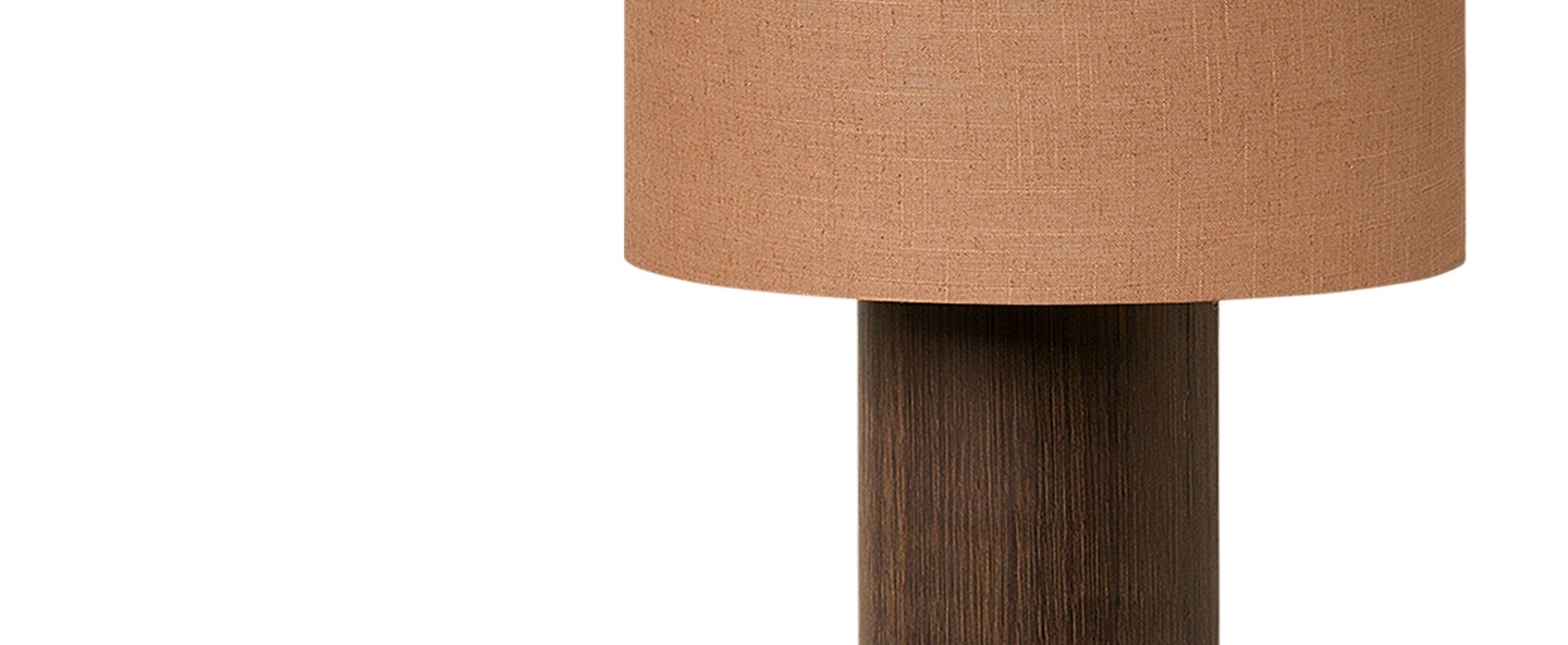 Lampadaire post solid curry o42cm h110cm ferm living normal