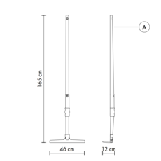 Rateau tobia matteo ugolini lampadaire floor light  karman tobia hp145 3r ext  design signed 37708 thumb