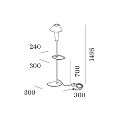 Rever 1 0 large studio wever ducre lampadaire floor light  wever et ducre 6534ehrg  design signed nedgis 128576 thumb