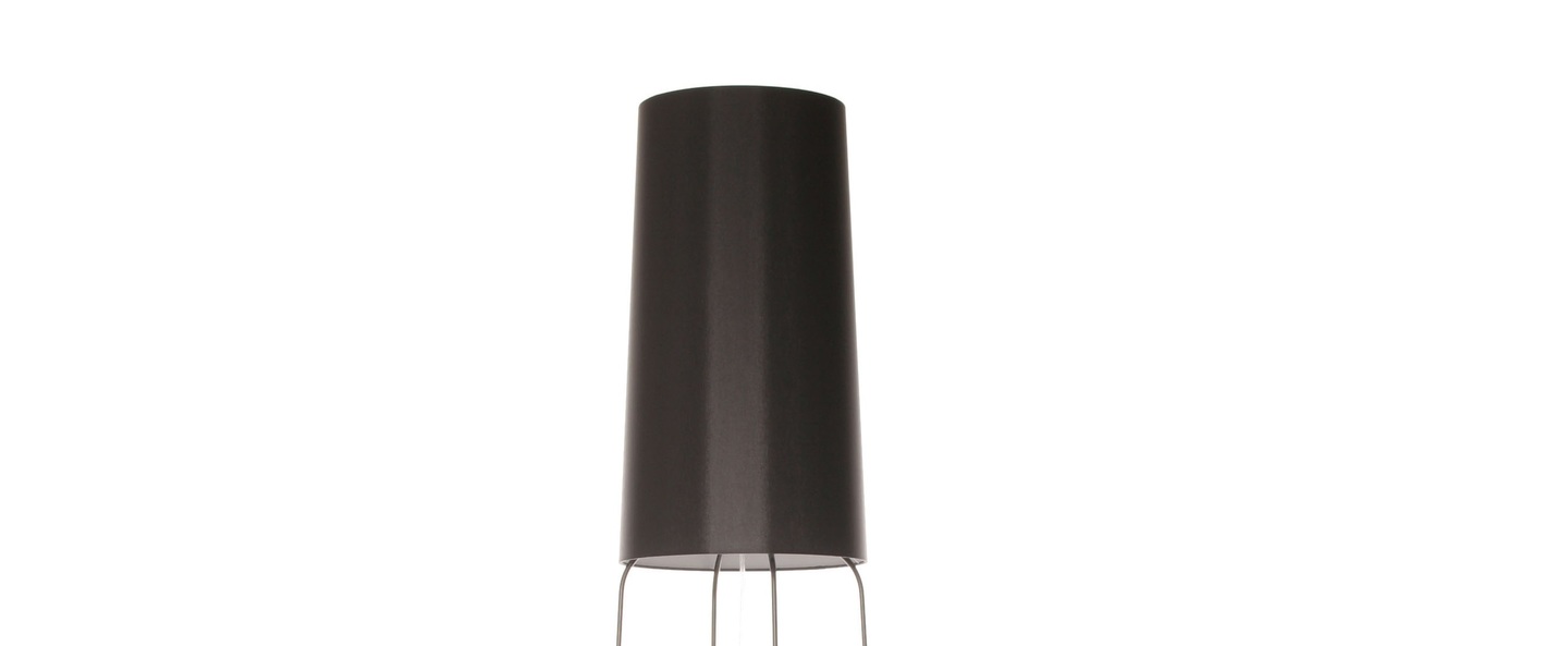 Lampadaire slimsophie noir h176cm fraumaier normal