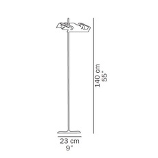 Spider joe colombo oluce 3319 noir luminaire lighting design signed 22532 thumb