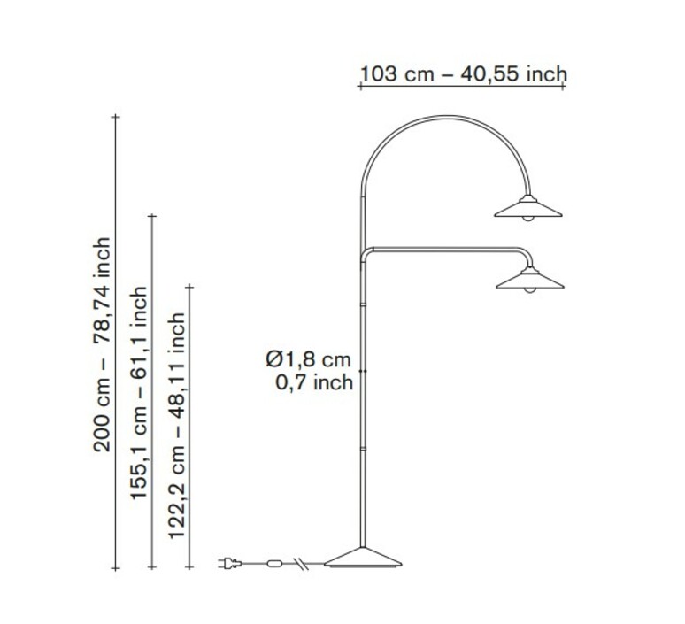 Standing lamp marble n 3 quel designer  lampadaire  valerie objects v9023003 900  design signed nedgis 185849 product