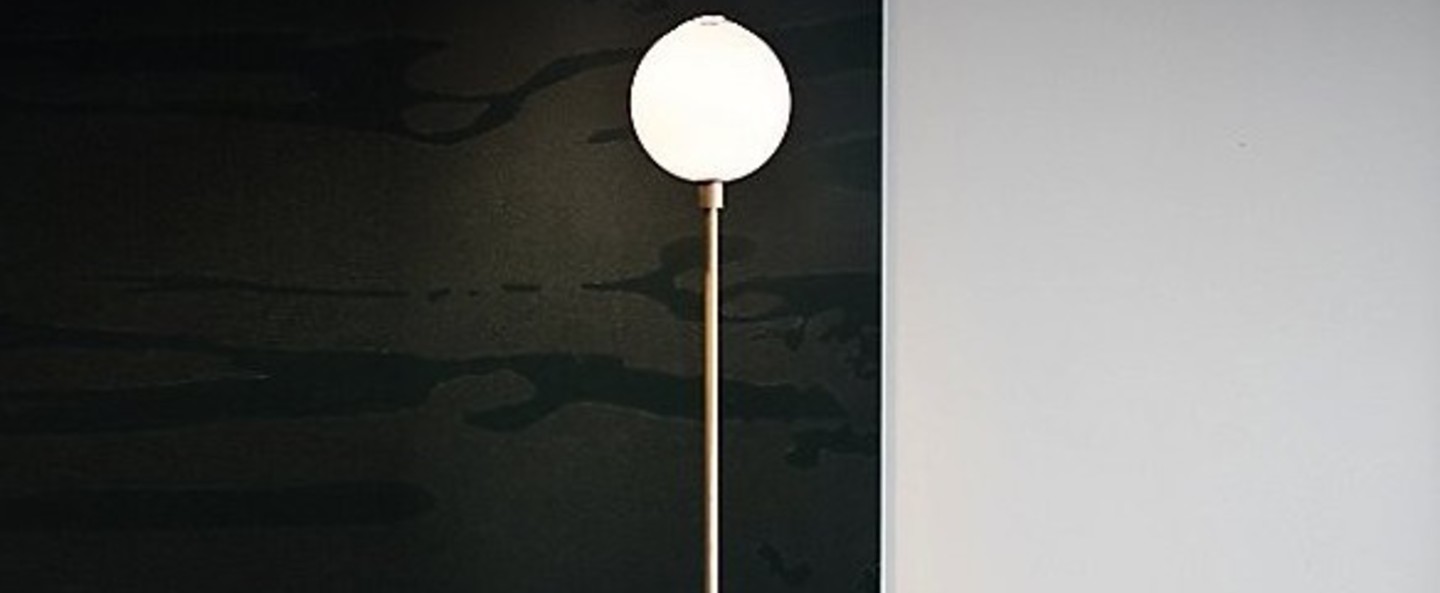 Lampadaire stem 168 laiton l23cm h168cm sklo studio normal