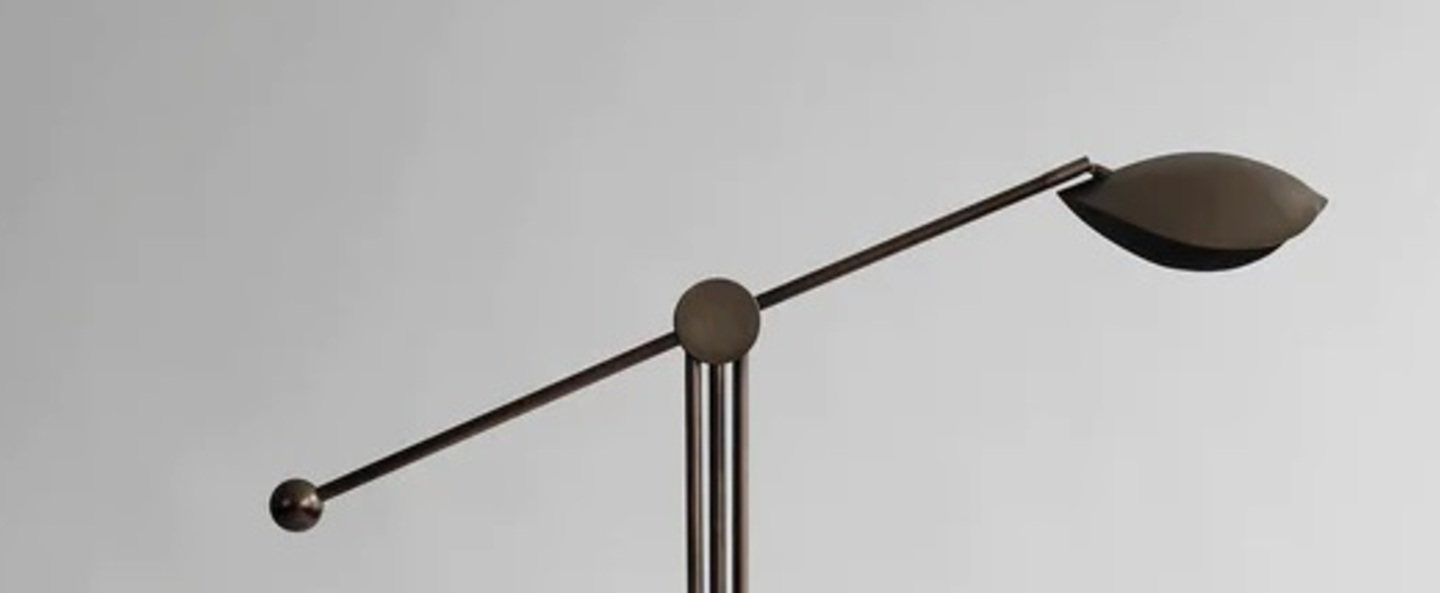 Lampadaire stingray bronze l106cm h145cm 101 copenhagen normal