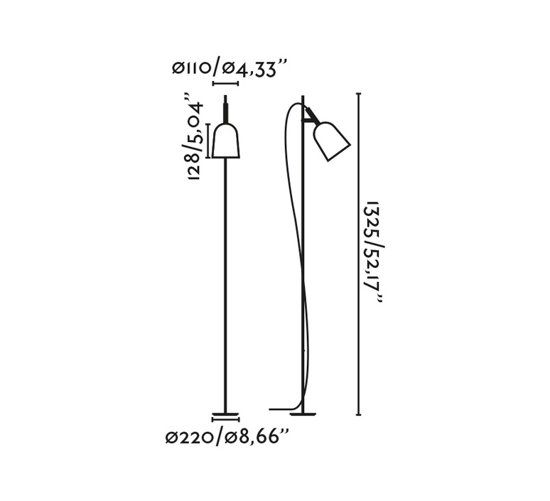 Studio  lampadaire  faro 28271  design signed nedgis 212476 product