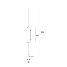 Skylines s p linear midi  lampadaire  lumen center italia sky36103s  design signed nedgis 204973 thumb