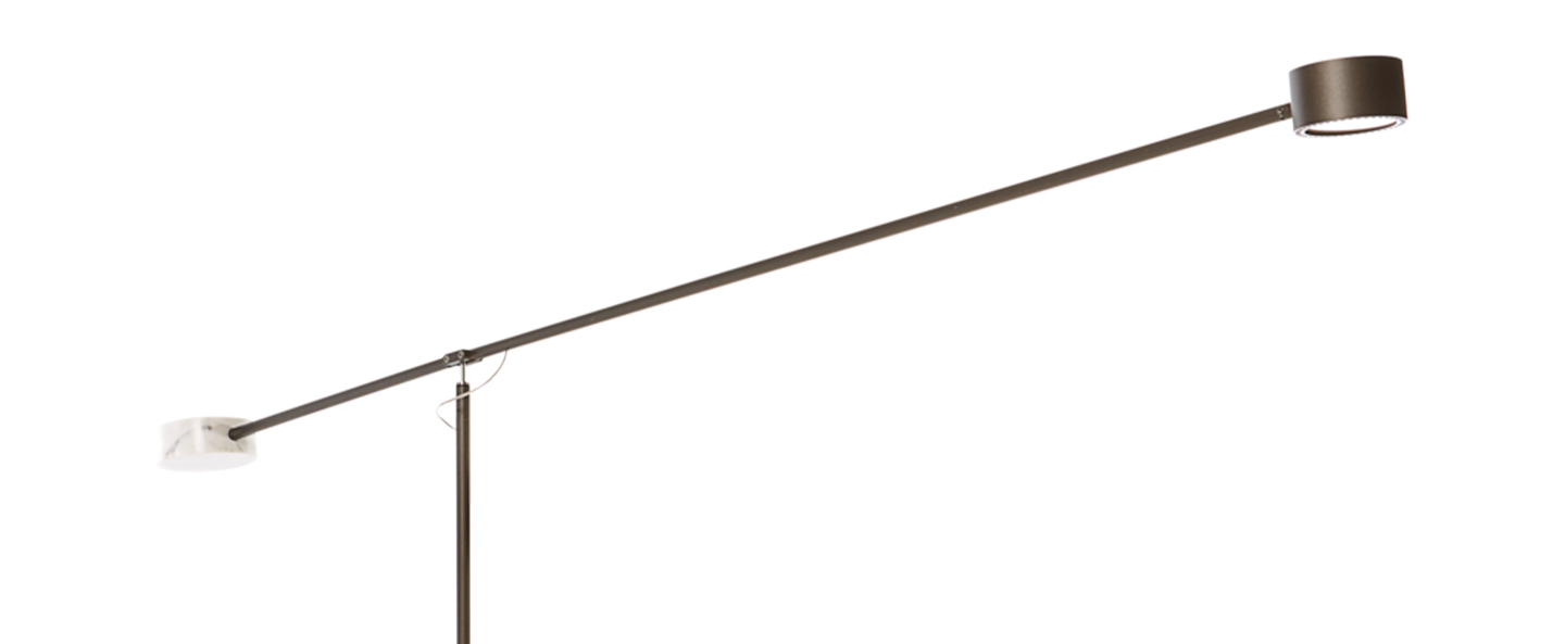 banner-image Lampadaire t lamp marron et marbre blanc led 2700k 1150lm l198 7cm h184 8cm moooi normal