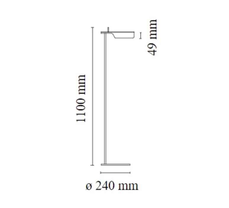 Tab floor edward barber jay osgerby lampadaire floor light  flos f6564014  design signed nedgis 149232 product