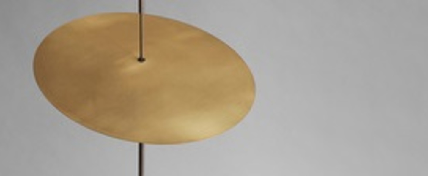 Lampadaire the moon laiton marbre l60cm h188cm 101 copenhagen normal