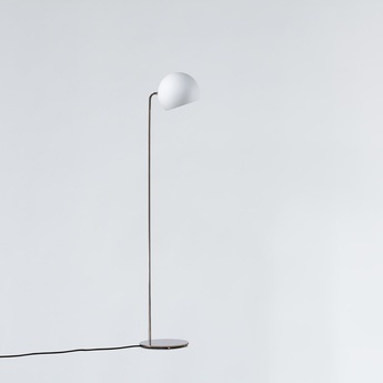 Lampadaire tilt globe blanc o23cm h129cm nyta normal