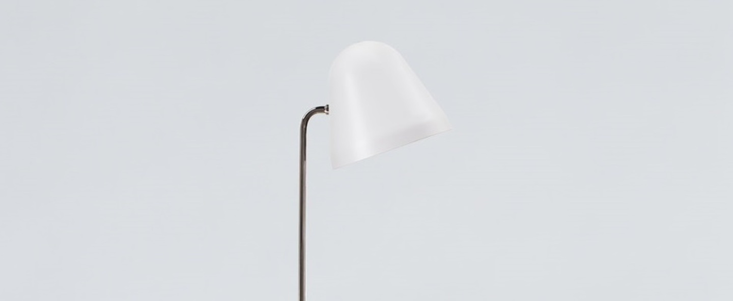 Lampadaire tilt s blanc o23cm h128 5cm nyta normal