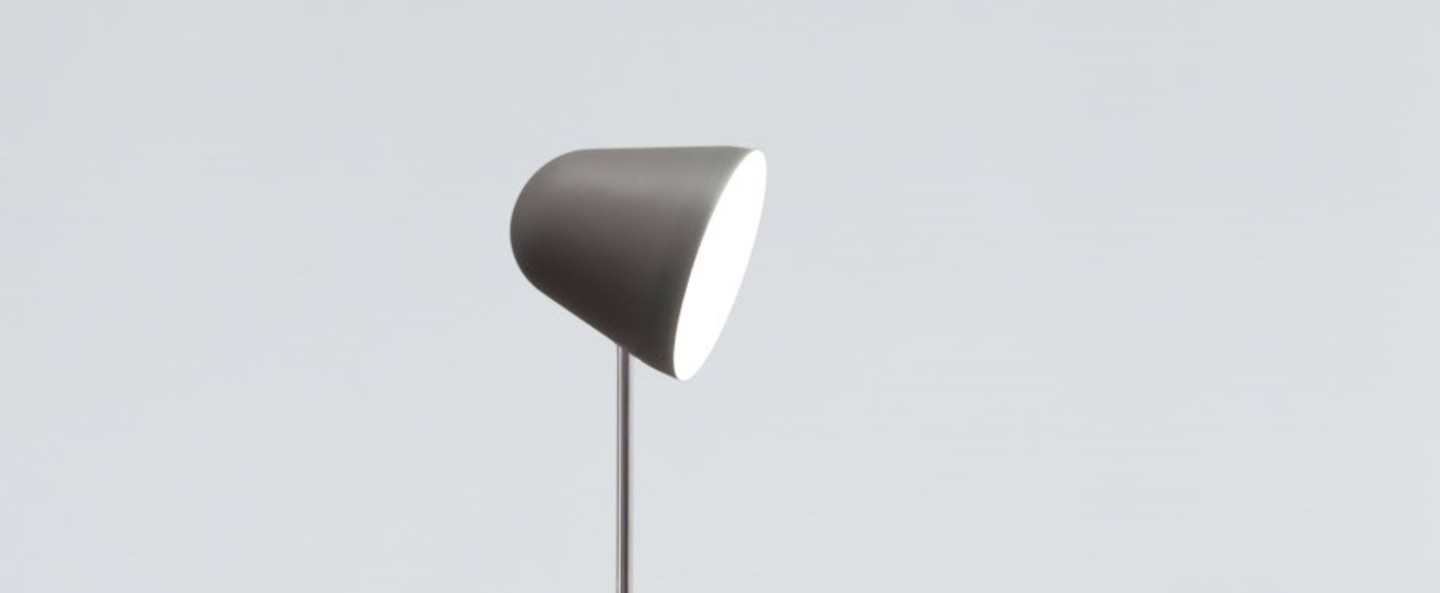 Lampadaire tilt s gris o23cm h128 5cm nyta normal