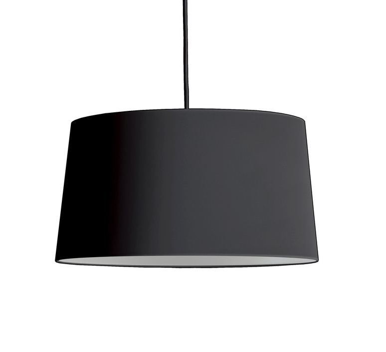 Lampadaire variateur d'intensité noir H220cm TINA