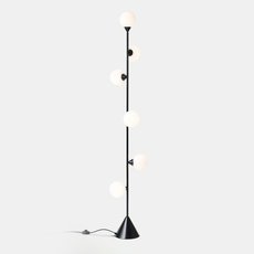 Vertical 1 gwendolyn et guillane kerschbaumer lampadaire floor light  areti vertical globe noir  design signed nedgis 64532 thumb