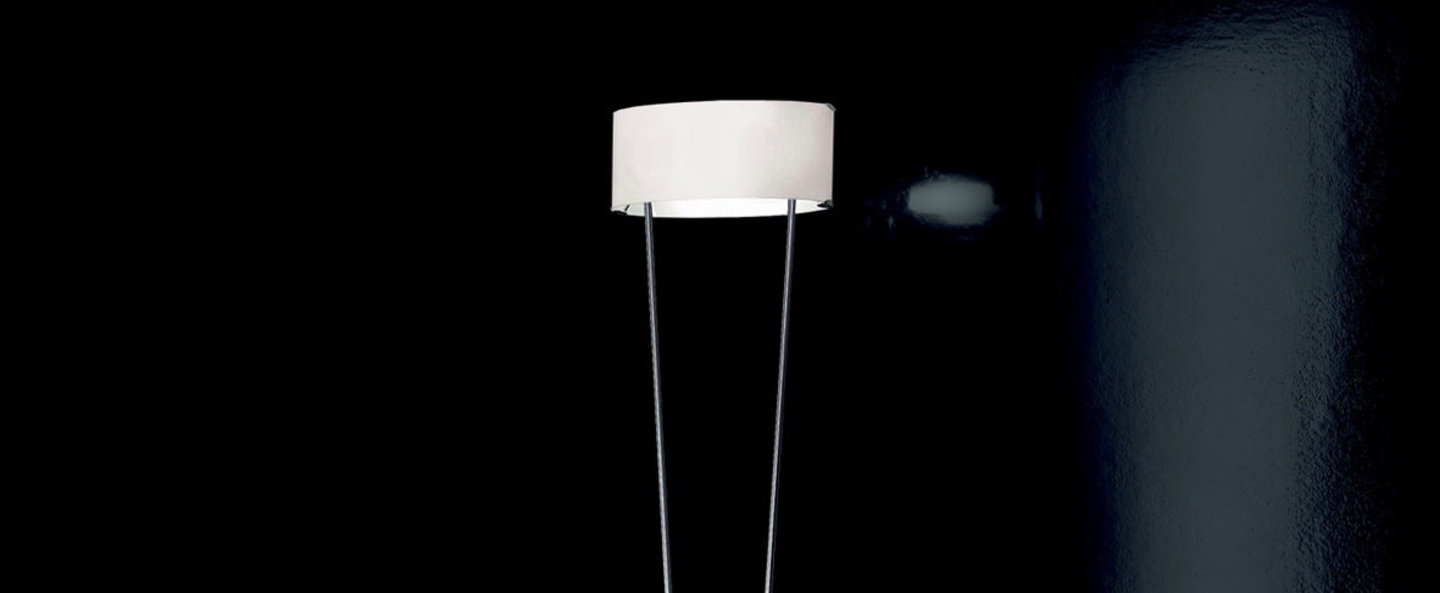 banner-image Lampadaire vittoria tr 1 blanc chrome l34cm h180cm leucos normal